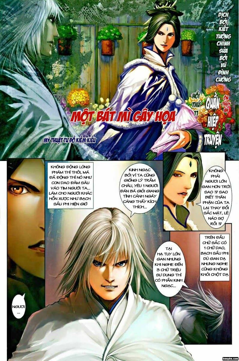 Ôn Thuỵ An Quần Hiệp Truyện: Chapter 11