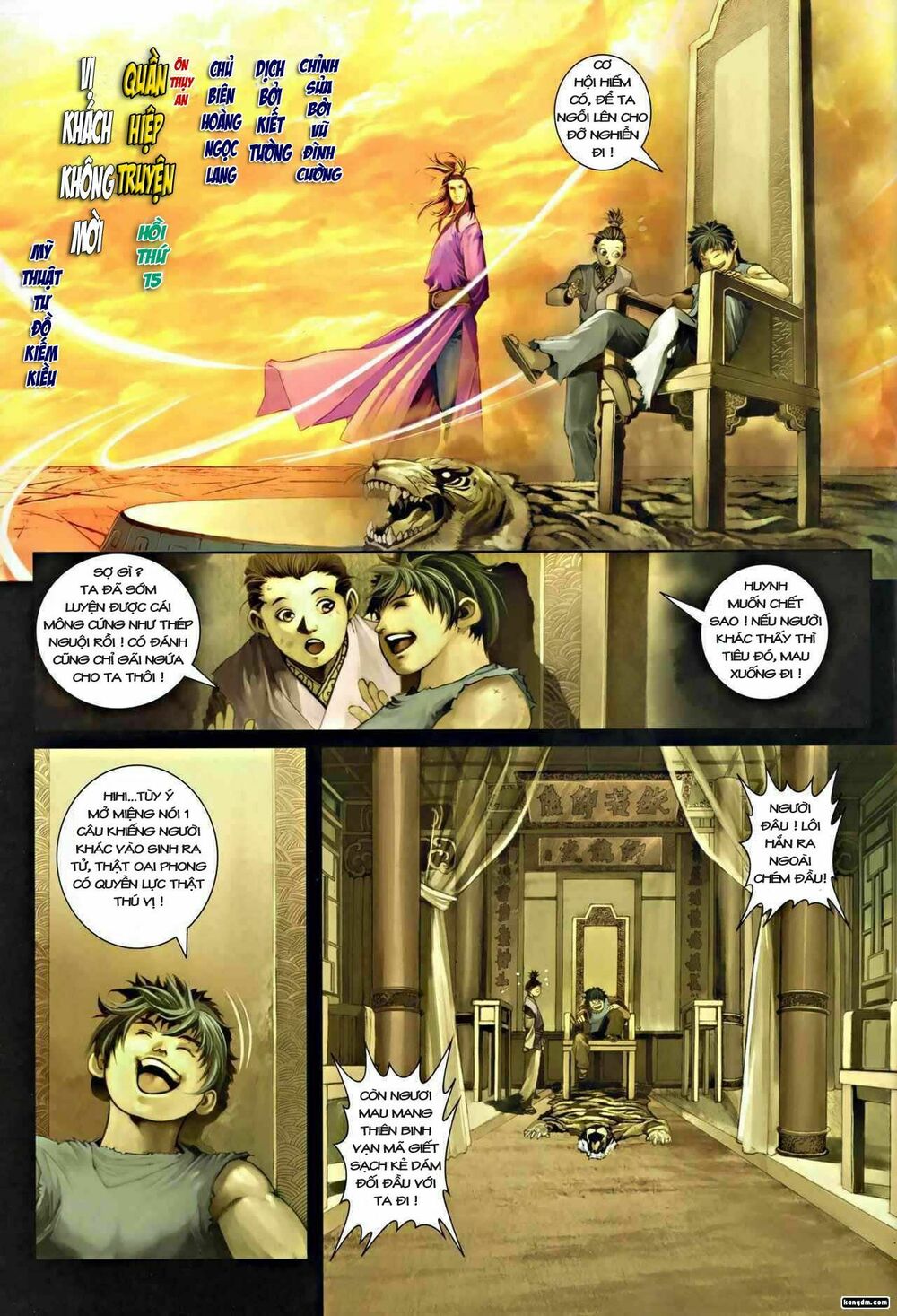 Ôn Thuỵ An Quần Hiệp Truyện: Chapter 15