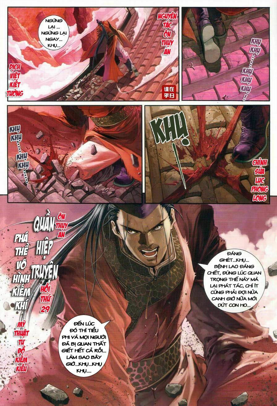 Ôn Thuỵ An Quần Hiệp Truyện: Chapter 29