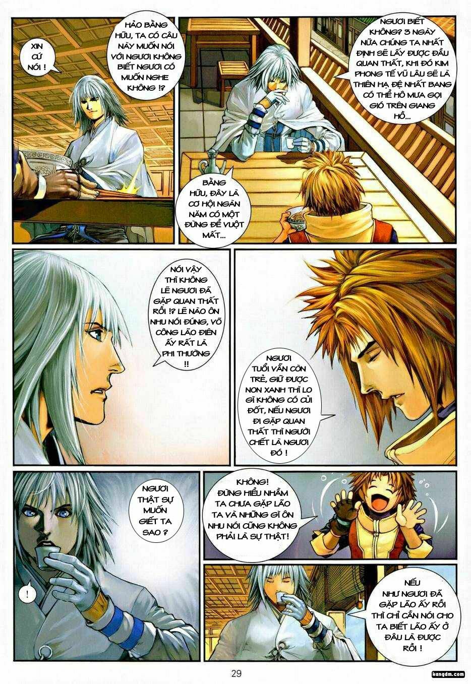 Ôn Thuỵ An Quần Hiệp Truyện: Chapter 8