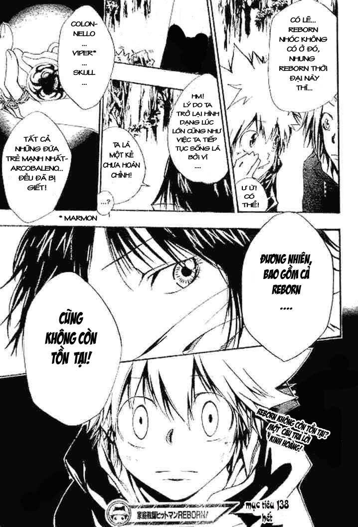 Reborn: Người đào tạo sát thủ: Chapter 138