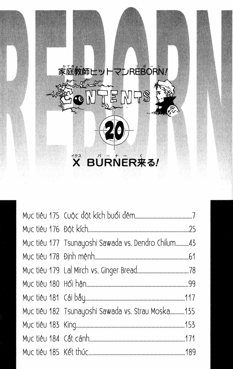 Reborn: Người đào tạo sát thủ: Chapter 175