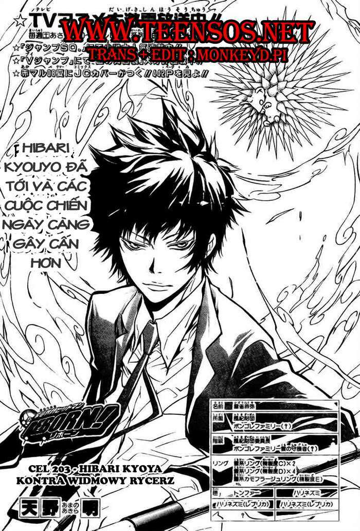 Reborn: Người đào tạo sát thủ: Chapter 203