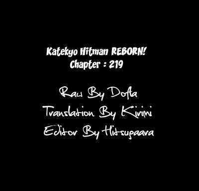 Reborn: Người đào tạo sát thủ: Chapter 219