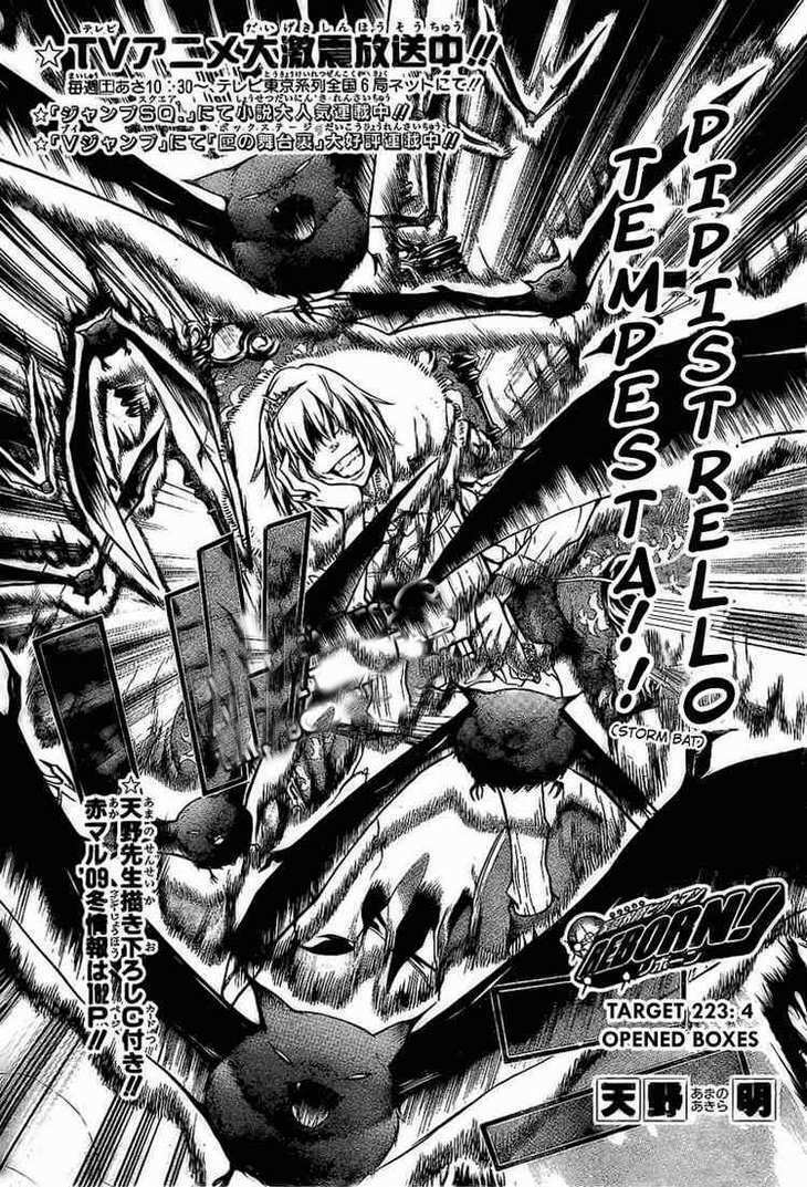 Reborn: Người đào tạo sát thủ: Chapter 223: -224