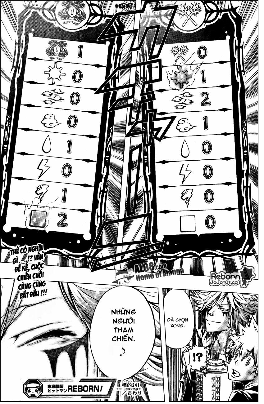 Reborn: Người đào tạo sát thủ: Chapter 241