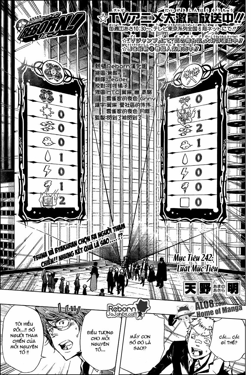 Reborn: Người đào tạo sát thủ: Chapter 242