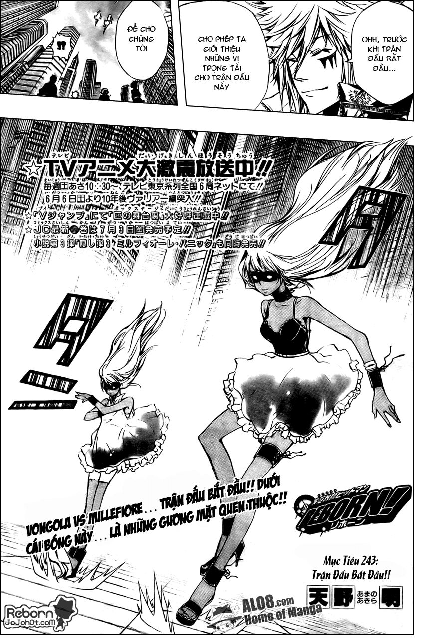 Reborn: Người đào tạo sát thủ: Chapter 243