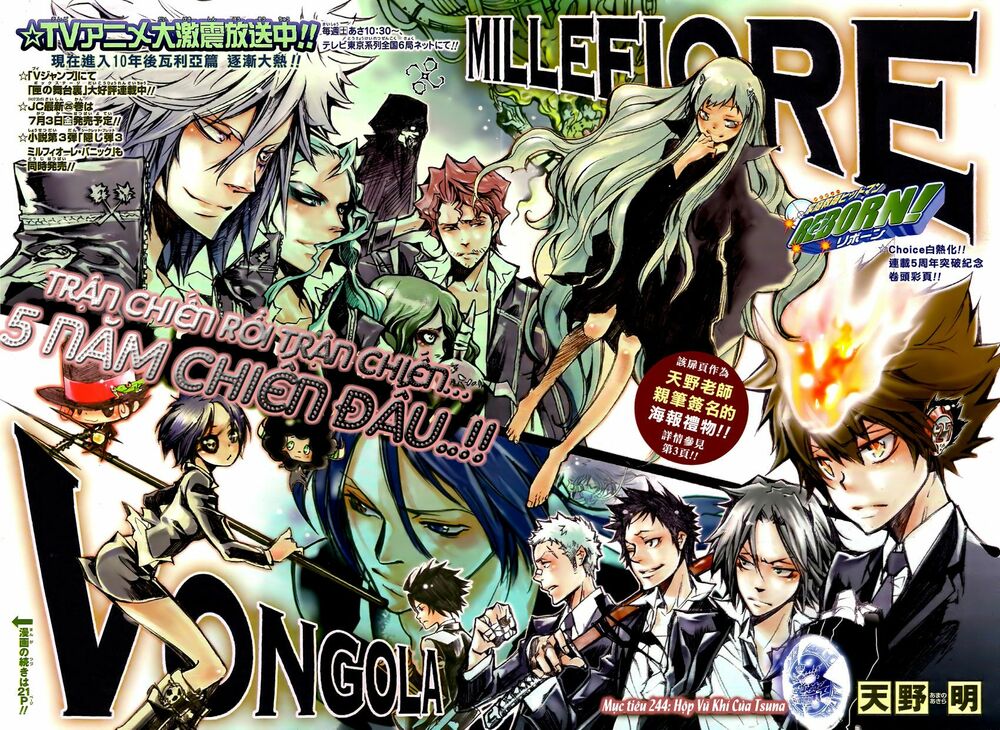 Reborn: Người đào tạo sát thủ: Chapter 244