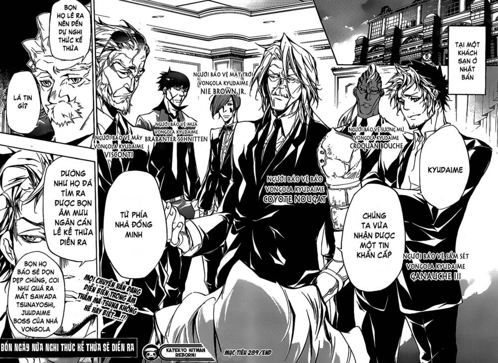 Reborn: Người đào tạo sát thủ: Chapter 289