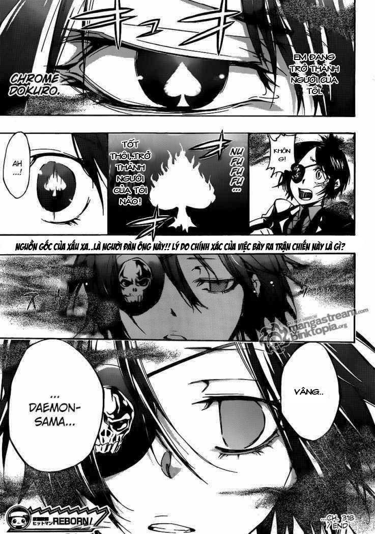 Reborn: Người đào tạo sát thủ: Chapter 318