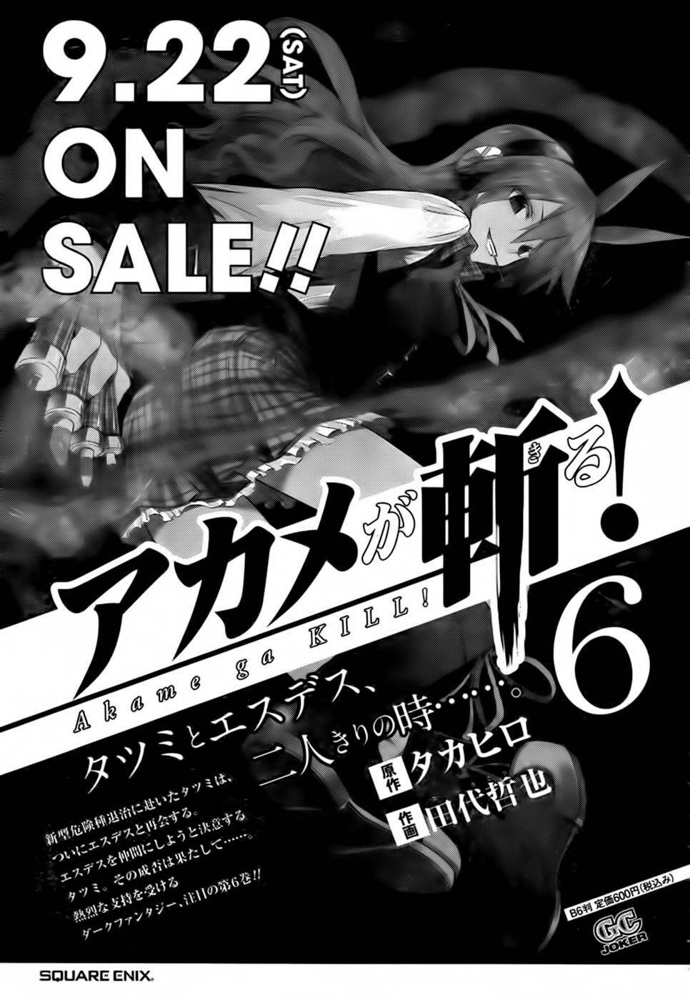 Akame ga Kiru!: Chapter 30