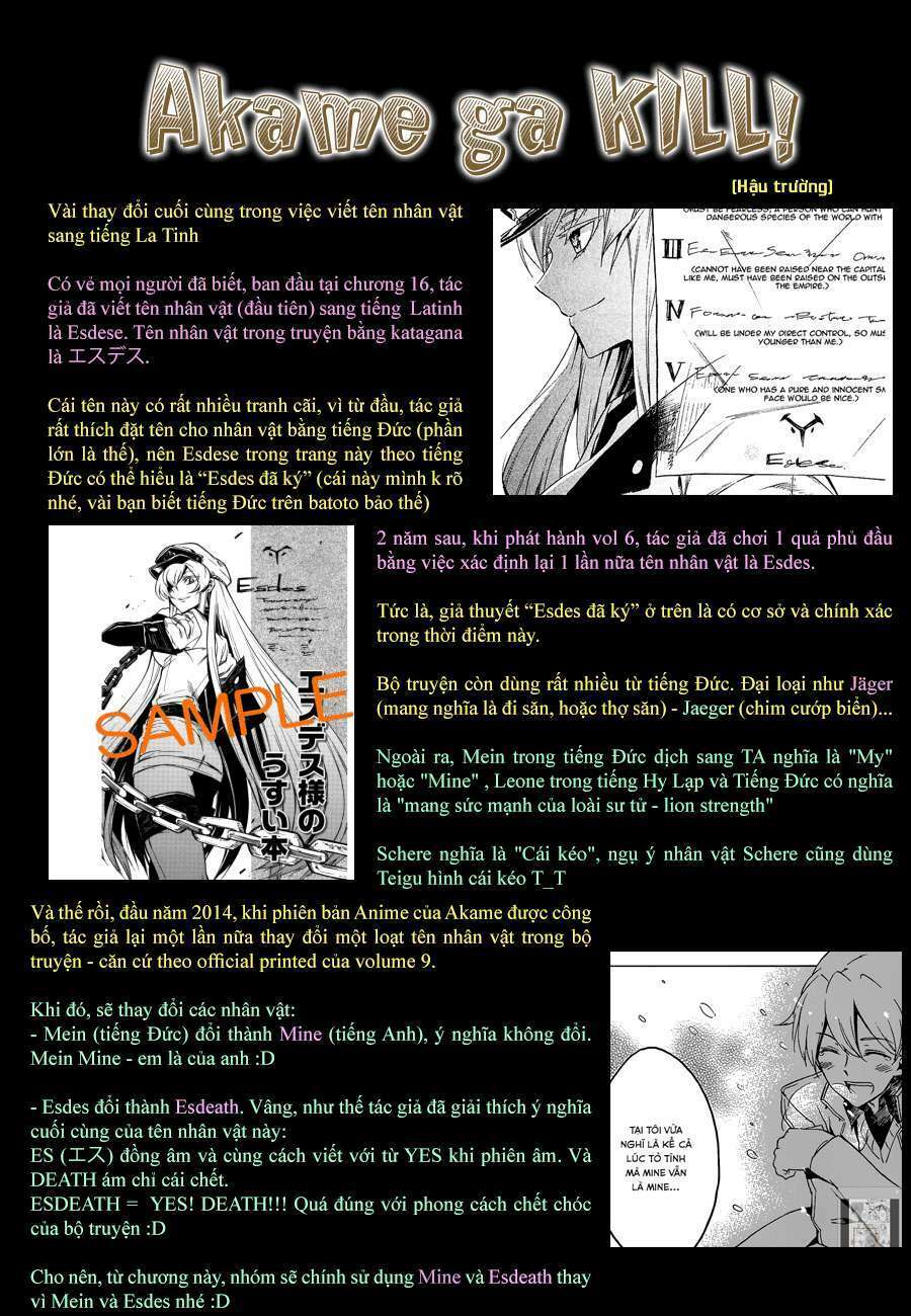 Akame ga Kiru!: Chapter 45