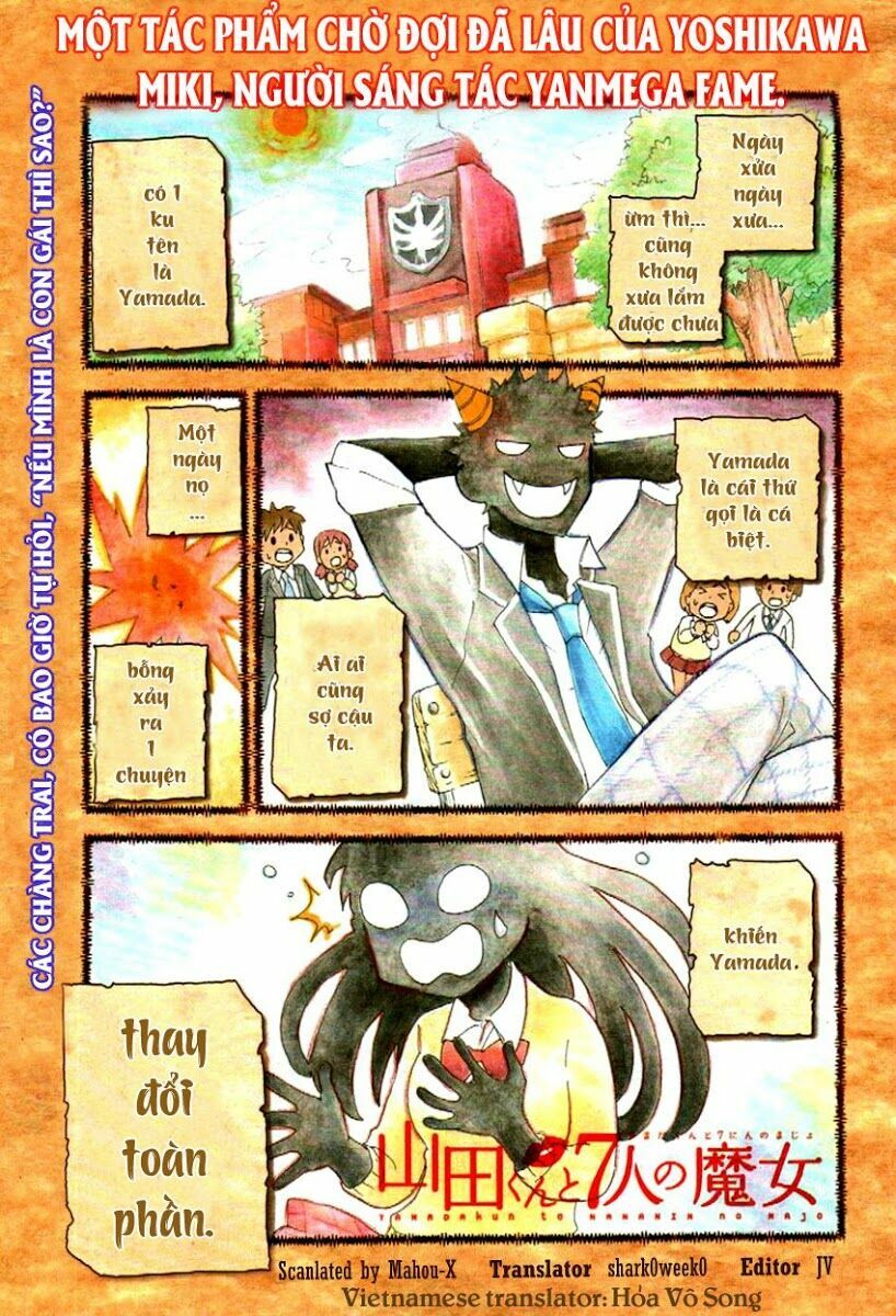 Yamada Và Thất Đại Ma Nữ: Chapter 1