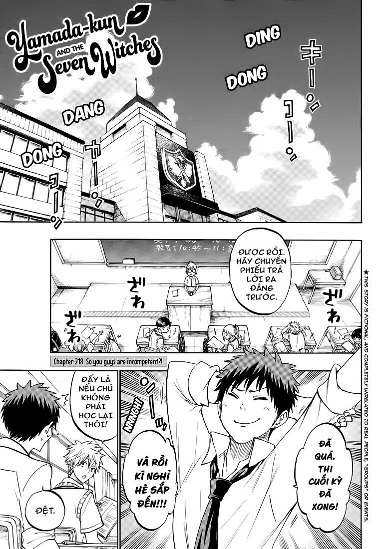 Yamada Và Thất Đại Ma Nữ: Chapter 218