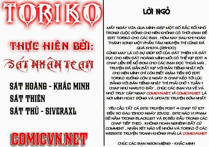 Thợ Săn Ẩm Thực: Chapter 107