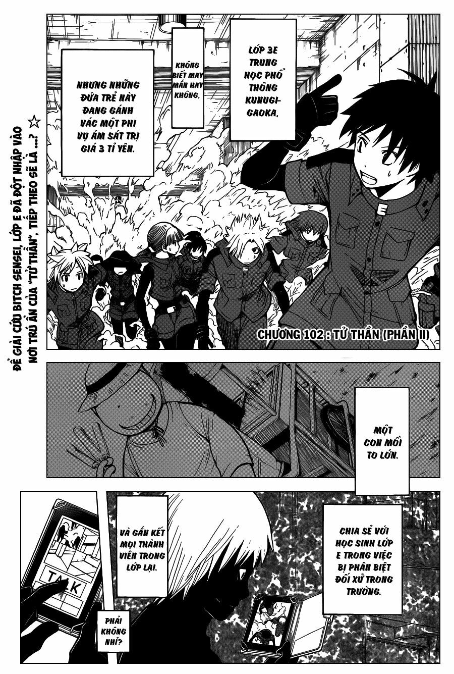 Hãy ám sát ta để cứu lấy trái đất: Chapter 102