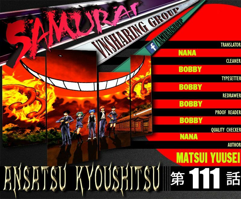 Hãy ám sát ta để cứu lấy trái đất: Chapter 111