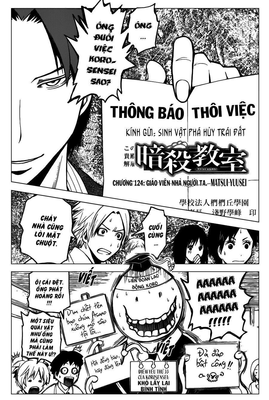 Hãy ám sát ta để cứu lấy trái đất: Chapter 124