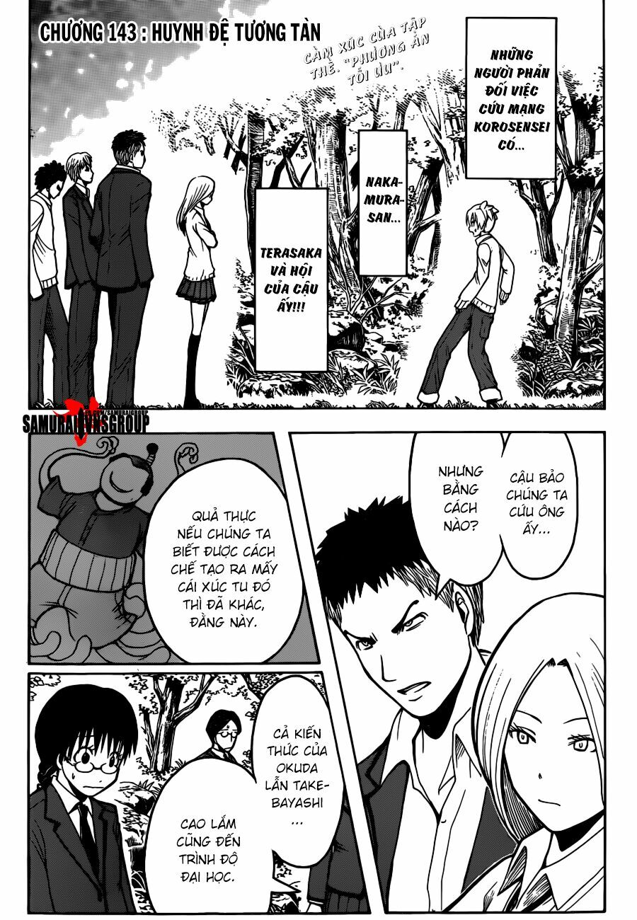 Hãy ám sát ta để cứu lấy trái đất: Chapter 143