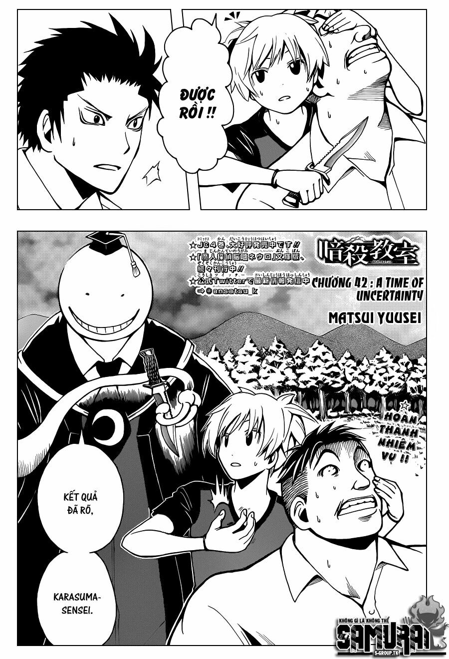 Hãy ám sát ta để cứu lấy trái đất: Chapter 42