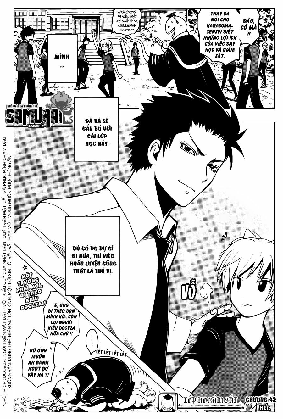 Hãy ám sát ta để cứu lấy trái đất: Chapter 42