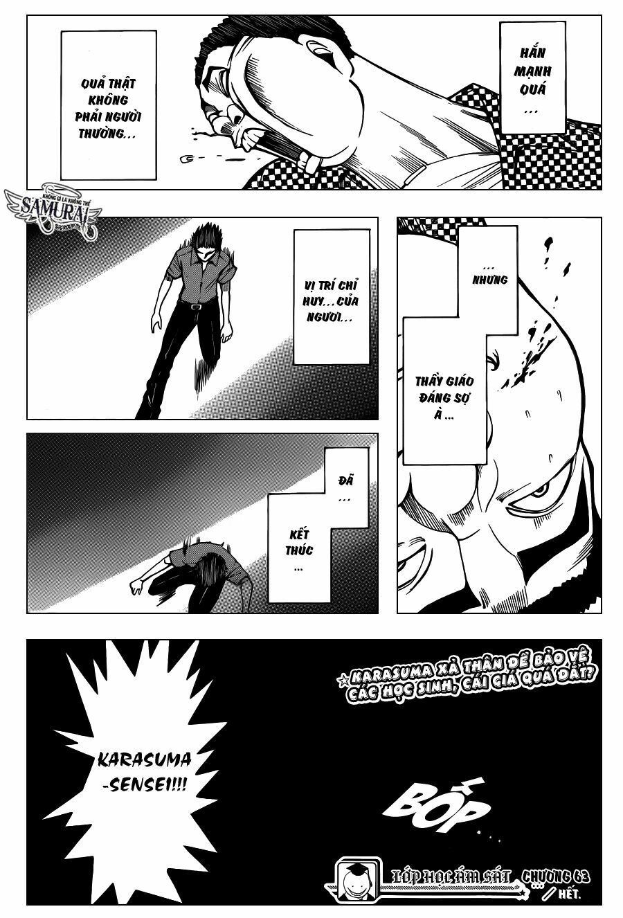 Hãy ám sát ta để cứu lấy trái đất: Chapter 63