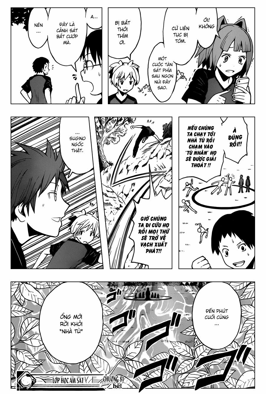 Hãy ám sát ta để cứu lấy trái đất: Chapter 81