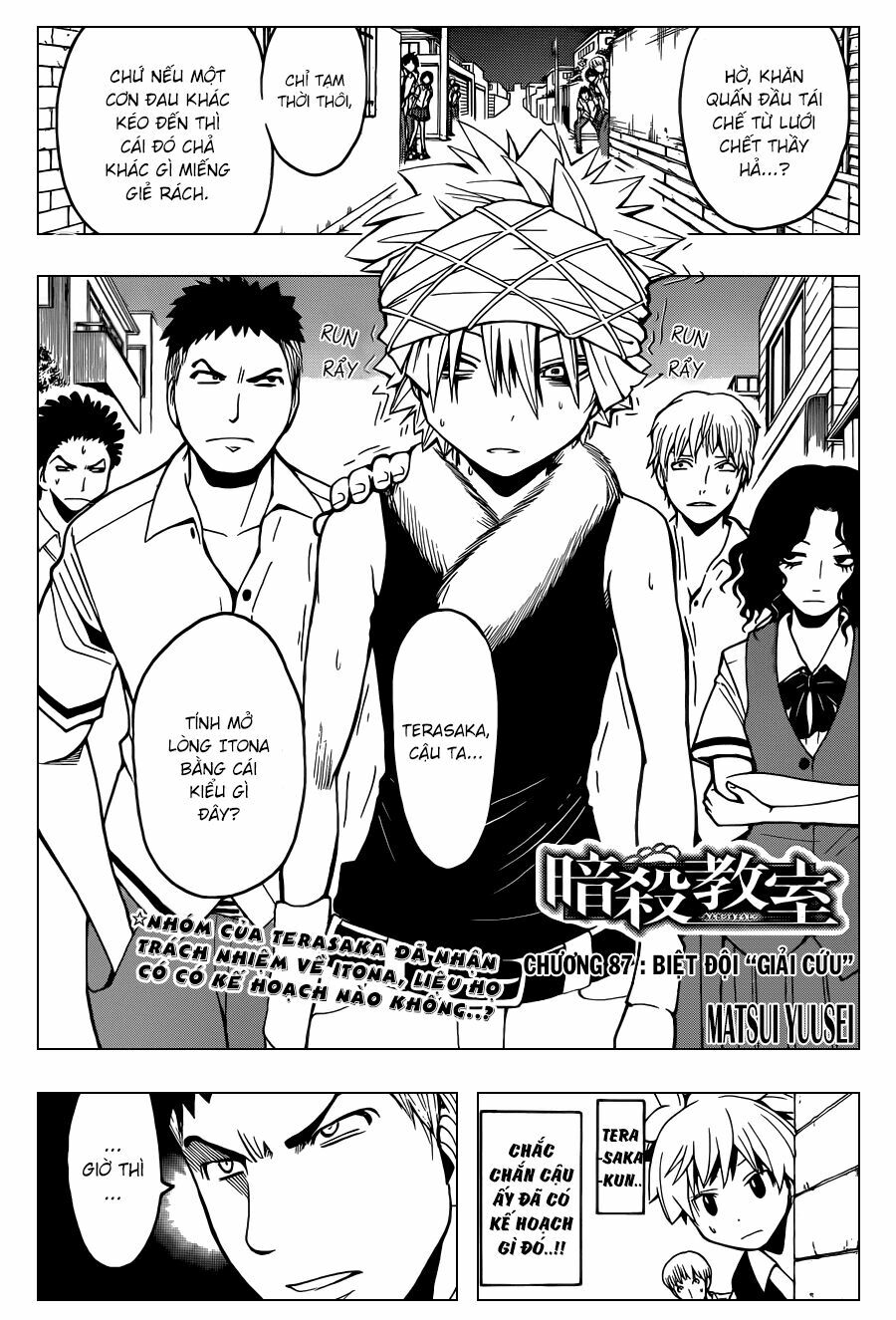 Hãy ám sát ta để cứu lấy trái đất: Chapter 87