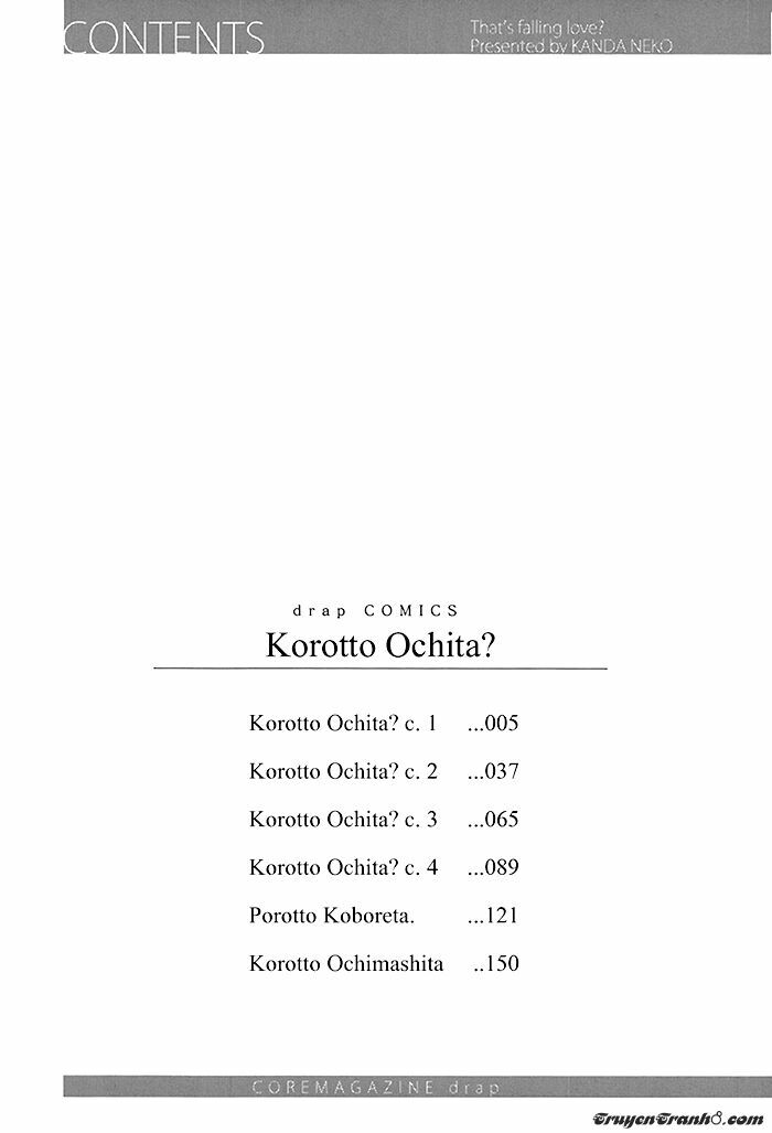 Korotto Ochita: Chapter 1