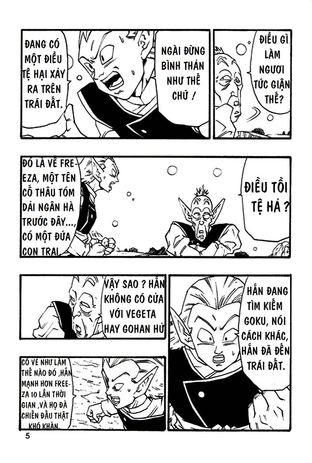 Thế Giới Ngọc Rồng - Con trai Frieza: Ize: Chapter 3