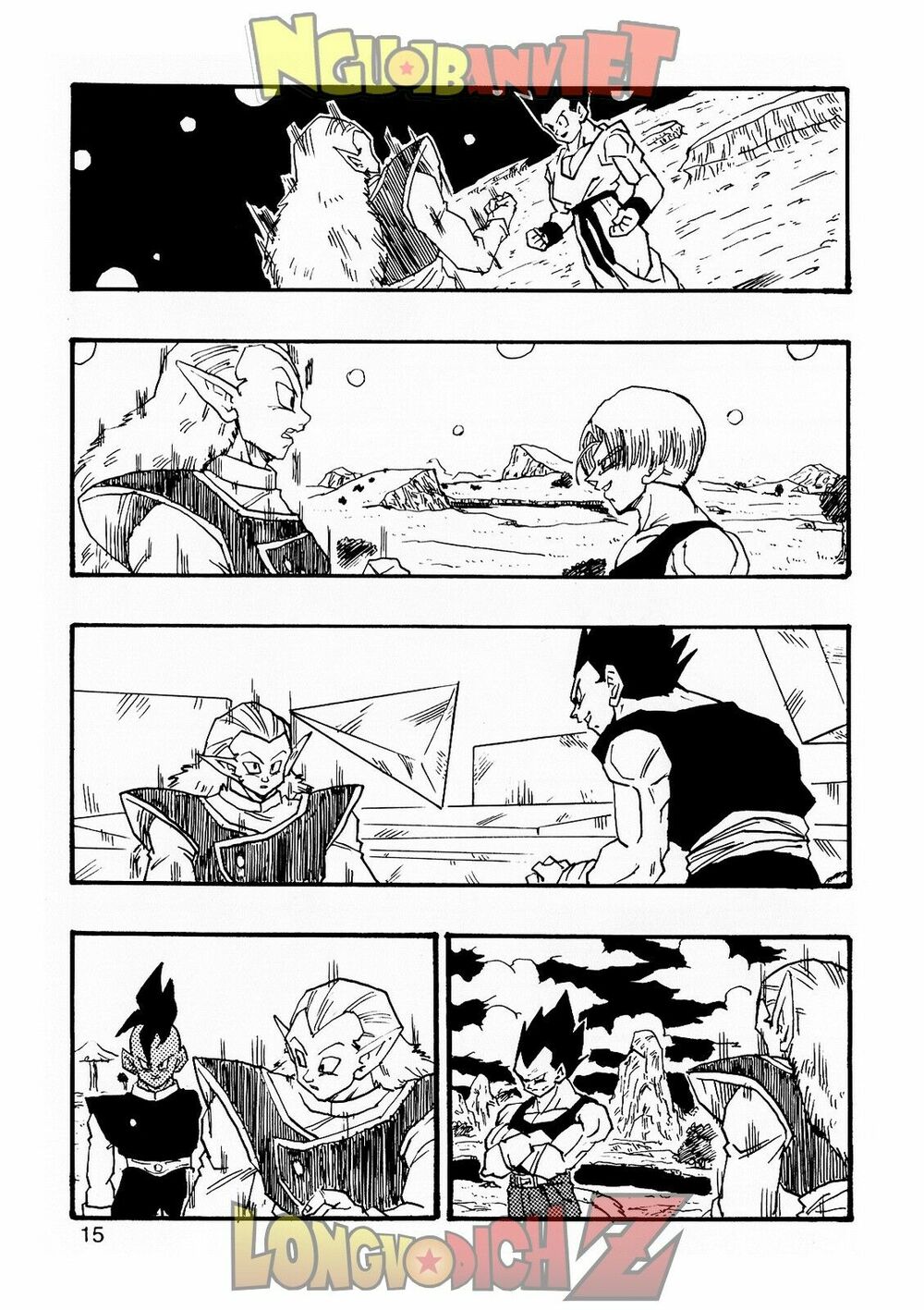 Thế Giới Ngọc Rồng - Con trai Frieza: Ize: Chapter 7.1