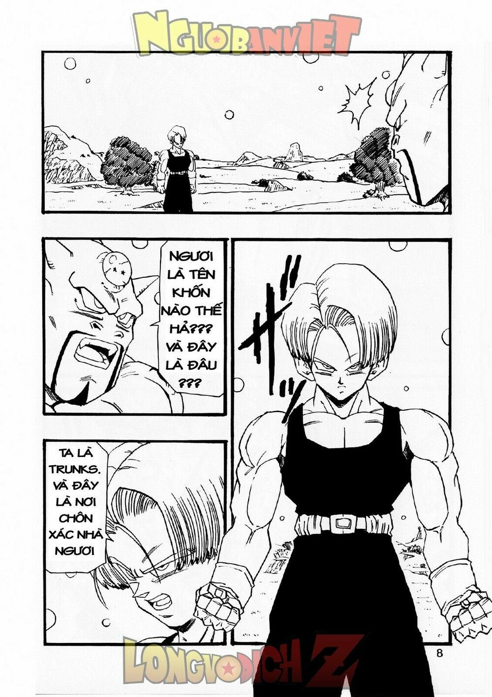 Thế Giới Ngọc Rồng - Con trai Frieza: Ize: Chapter 8