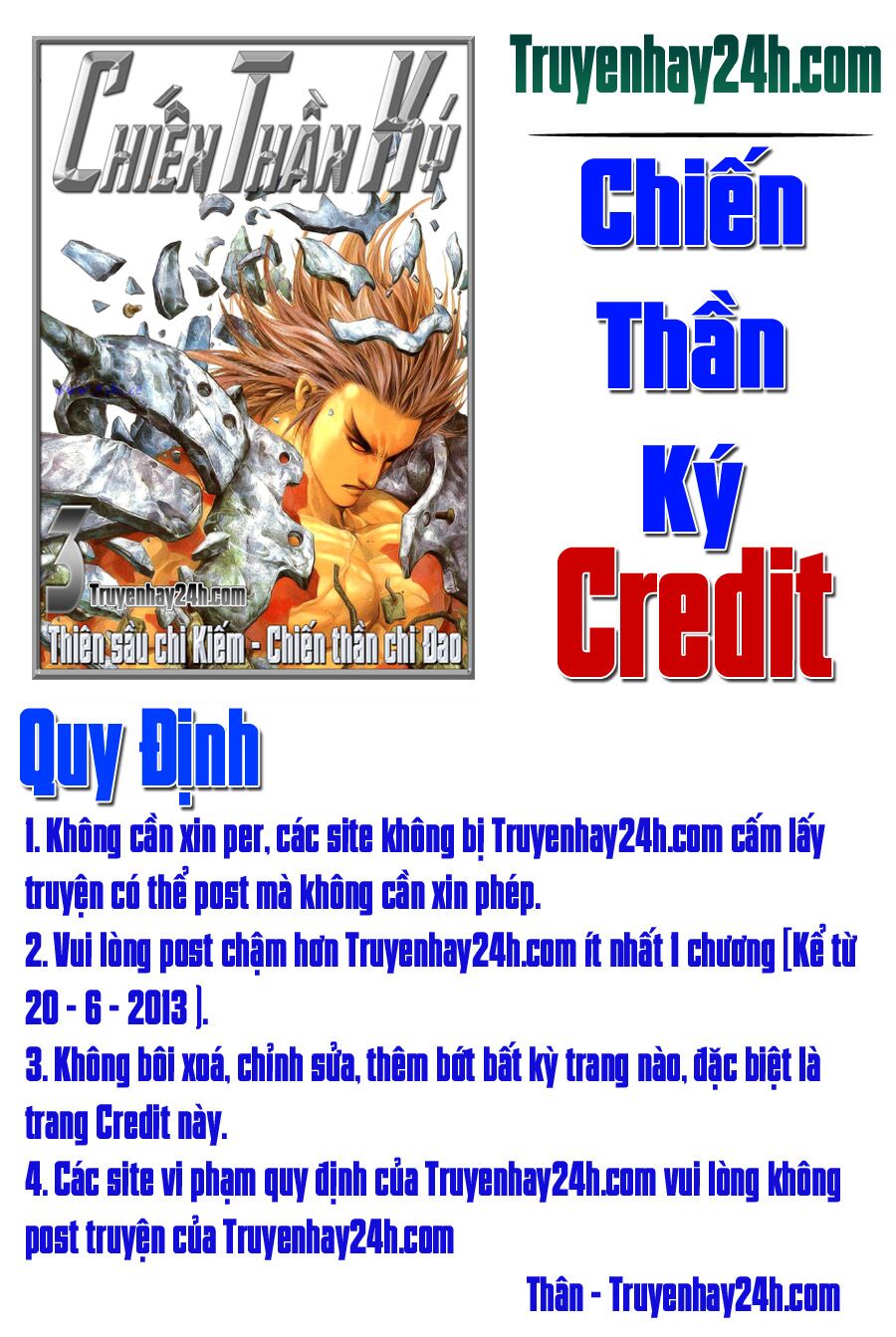 Chiến Thần Ký: Chapter 5