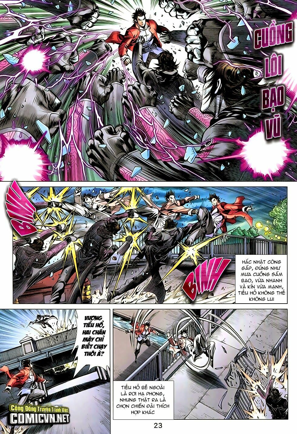 Đông Phương Chân Long: Chapter 8: Nộ Hỏa Nhai Đầu