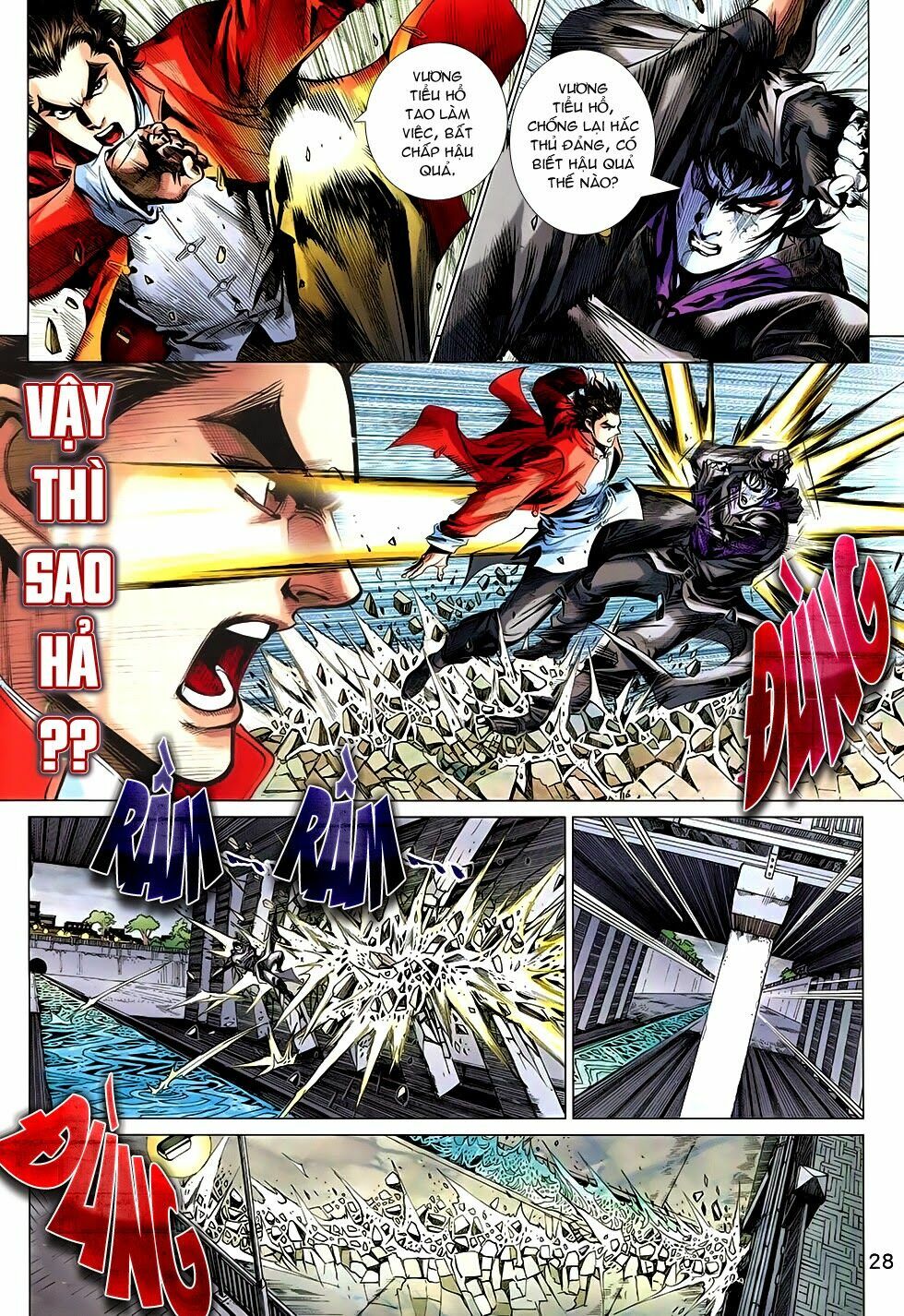 Đông Phương Chân Long: Chapter 8: Nộ Hỏa Nhai Đầu