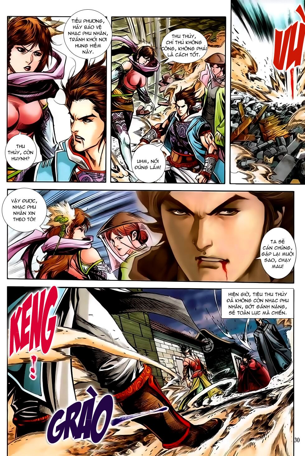 Đại Hiệp Truyền Kỳ (Thần Châu Hậu Truyện): Chapter 22: Máu nhuộm Vương Thành