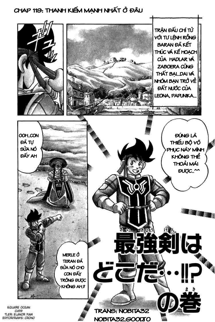 Dragon Quest - Dấu ấn rồng thiêng: Chapter 119