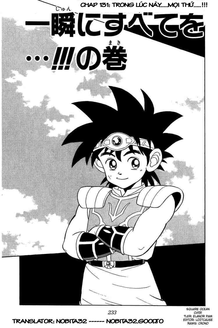 Dragon Quest - Dấu ấn rồng thiêng: Chapter 131