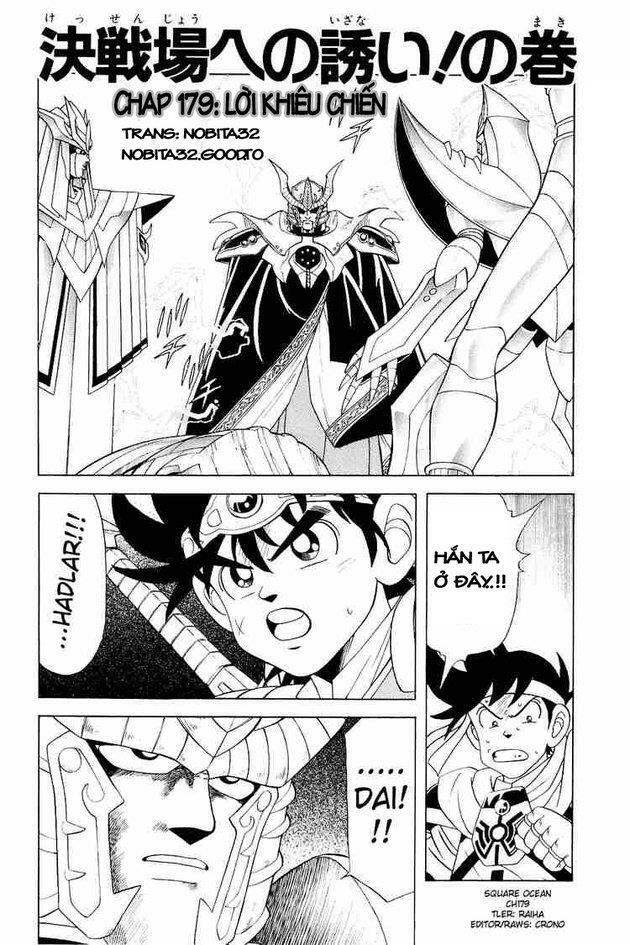 Dragon Quest - Dấu ấn rồng thiêng: Chapter 179