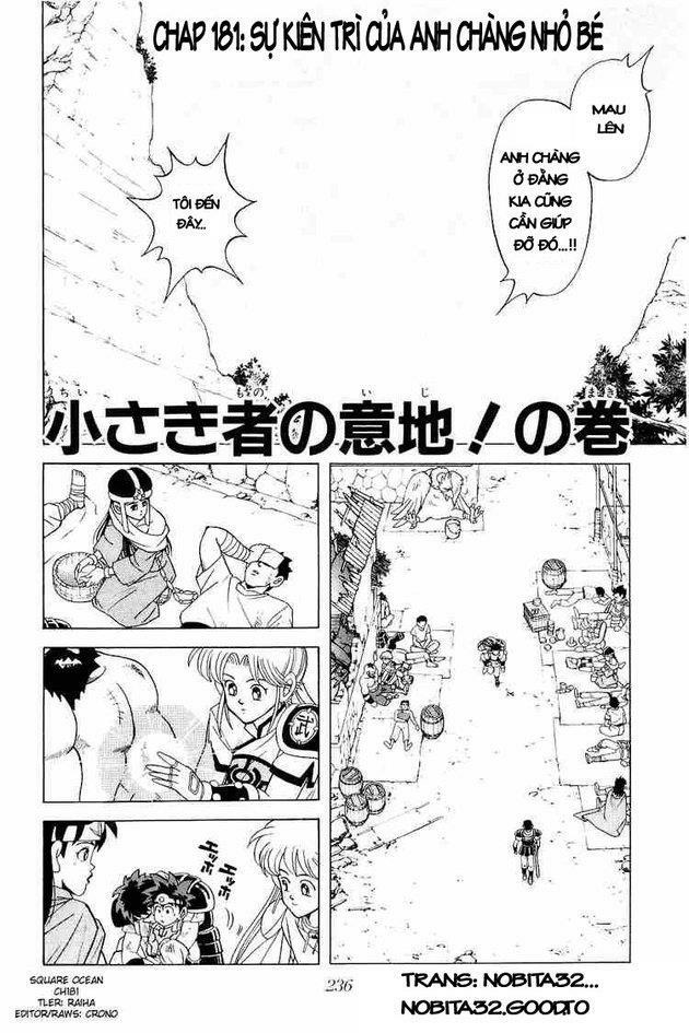Dragon Quest - Dấu ấn rồng thiêng: Chapter 181