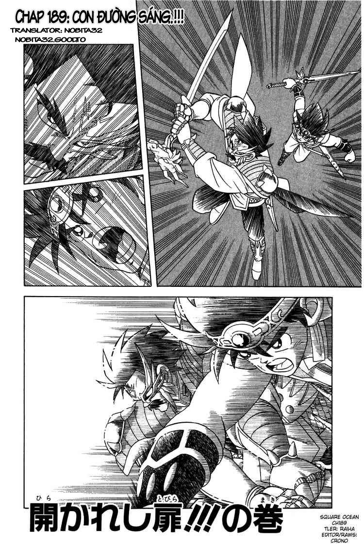 Dragon Quest - Dấu ấn rồng thiêng: Chapter 189