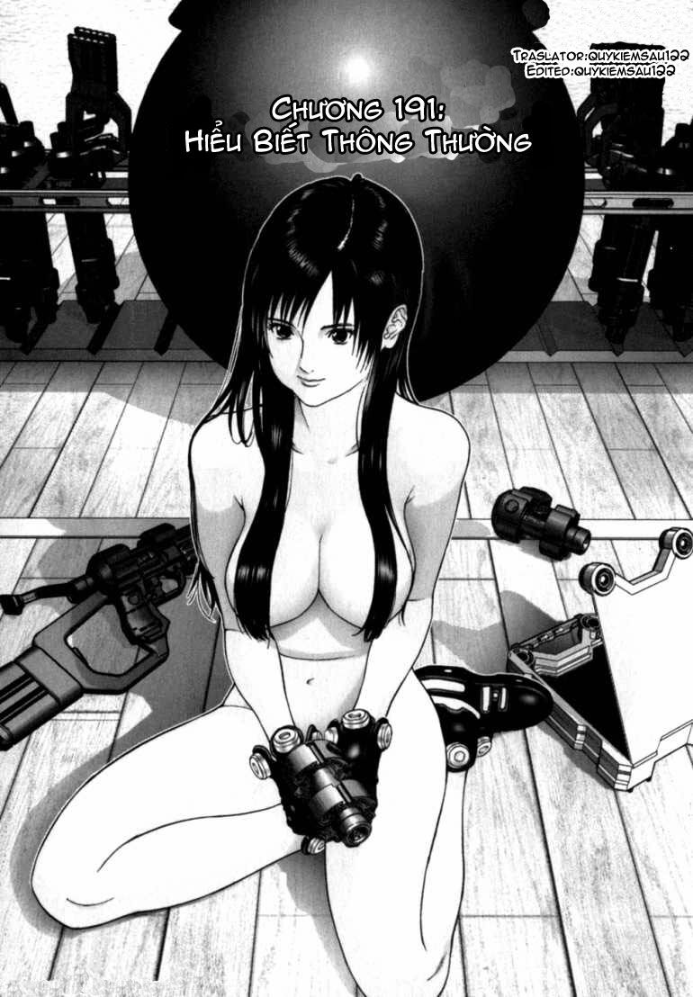 Gantz: Chapter 191: Hiểu biết thông thường