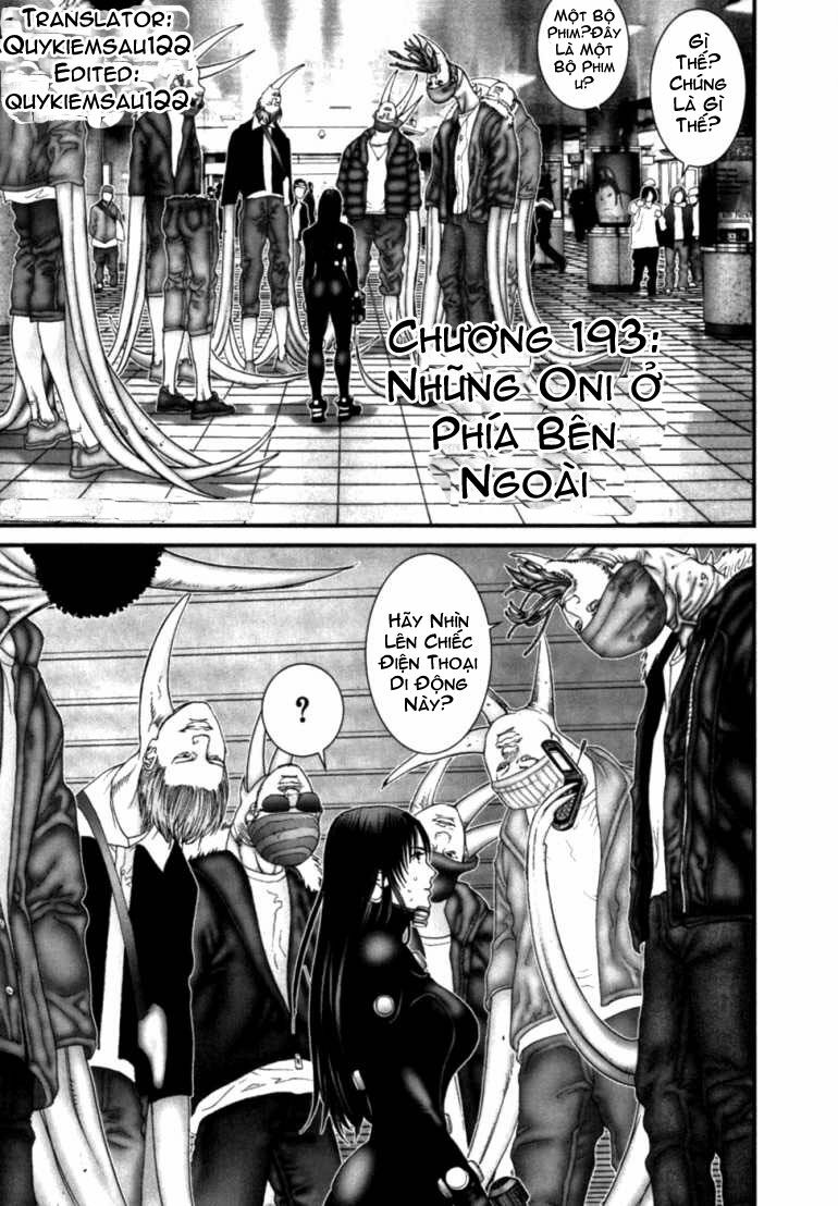Gantz: Chapter 193: Những Oni ở phía bên ngoài