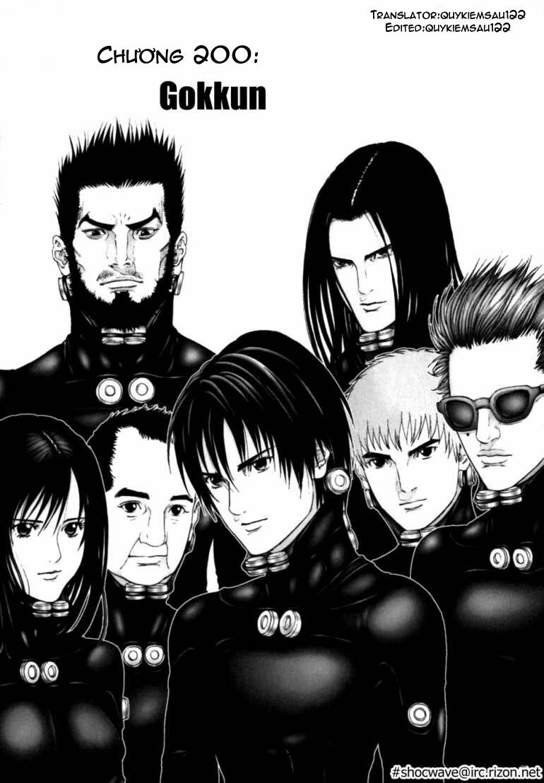 Gantz: Chapter 200: Gokkun