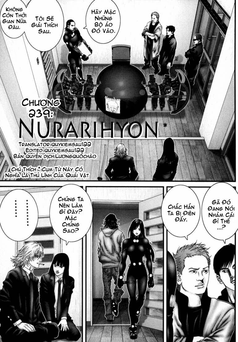 Gantz: Chapter 239: Nurarihyon