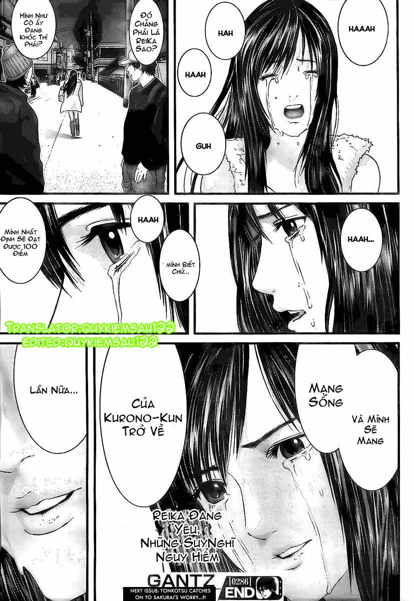 Gantz: Chapter 286: Ý nghĩ bị bóp méo