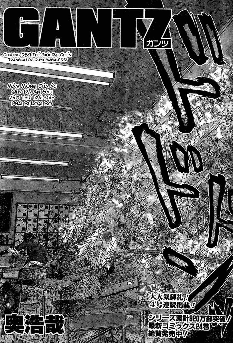 Gantz: Chapter 289: Thế giới đại chiến