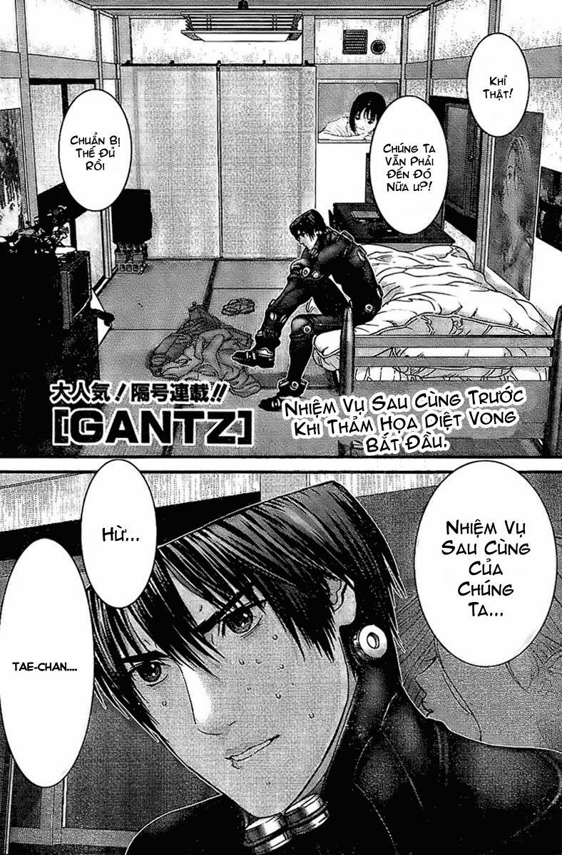 Gantz: Chapter 290: Trí tuệ giống như là một thứ ...