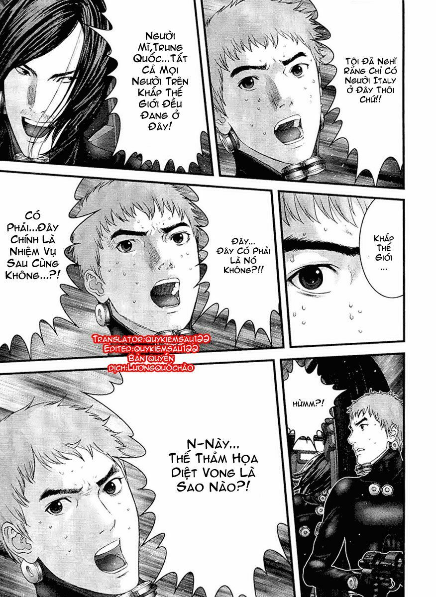 Gantz: Chapter 292: Thảm kịch quốc tế